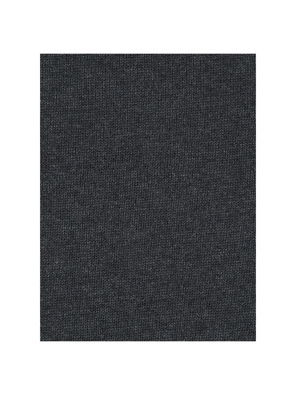 Federa arredo  Josie, 100% cotone, Grigio scuro, Larg. 40 x Lung. 60 cm