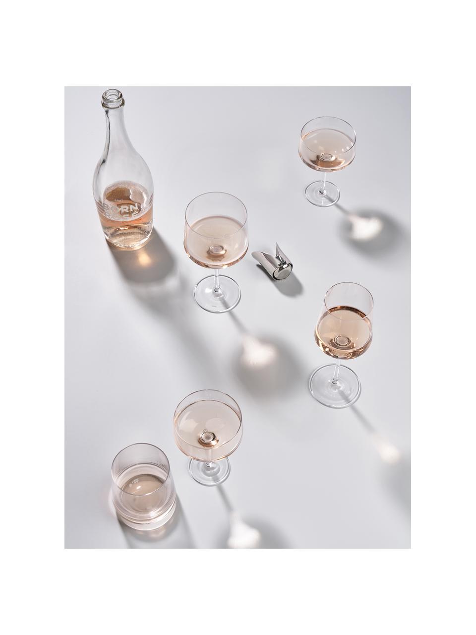 Wijnglazen Copa, 2 stuks, Kristalglas, Transparant, Ø 9 x H 19 cm