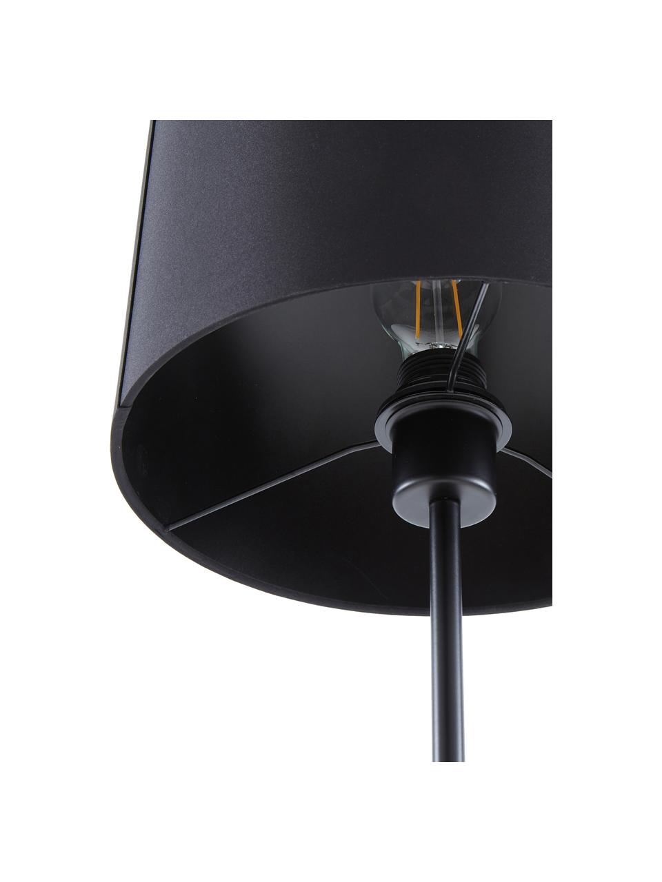 Lampa podłogowa Mick, Czarny, Ø 28 x W 158 cm