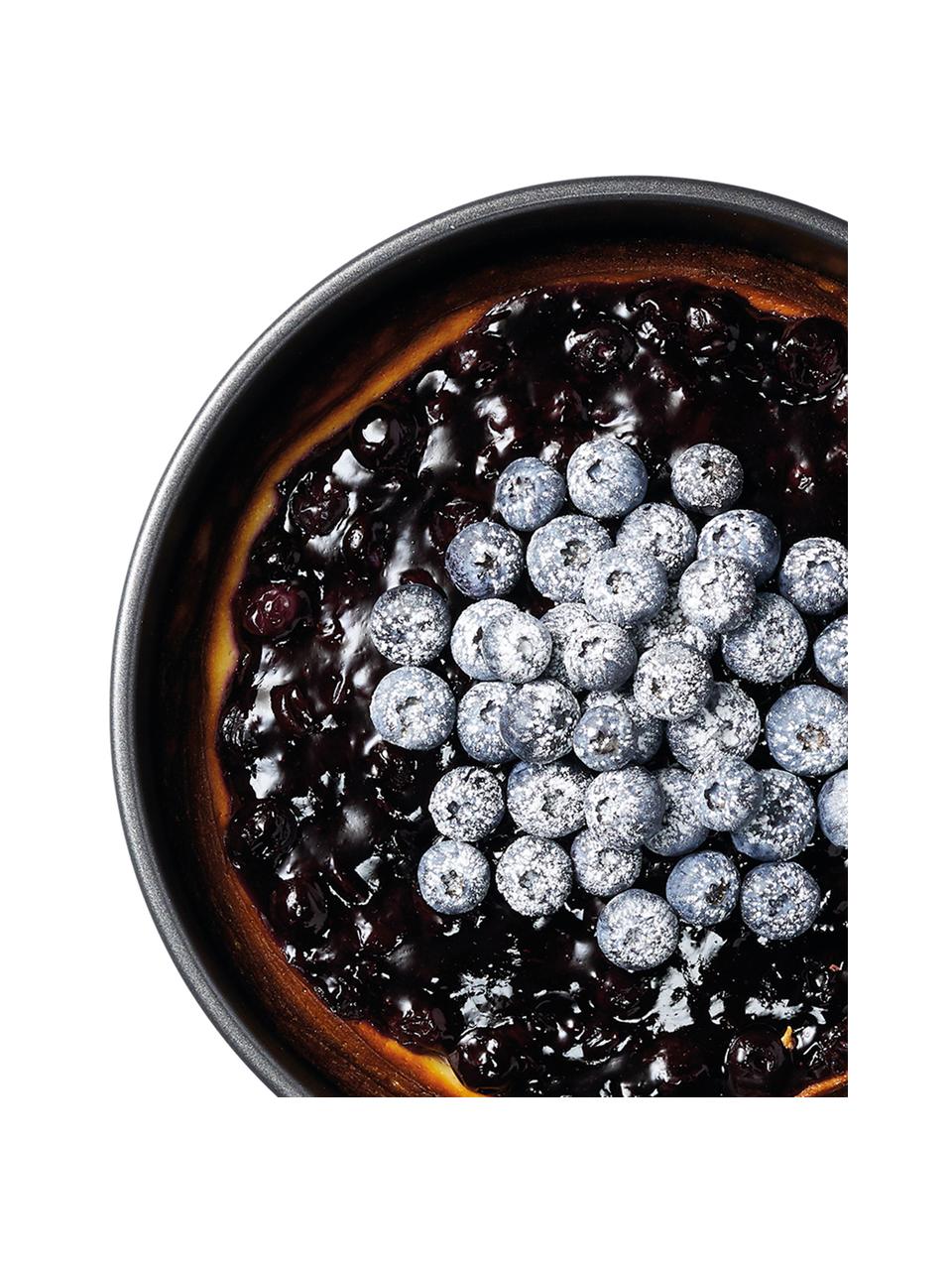 Moule à gâteau avec revêtement antiadhésif MasterClass, de différentes tailles, Acier avec revêtement antiadhésif, Noir, Ø 32 x haut. 7 cm