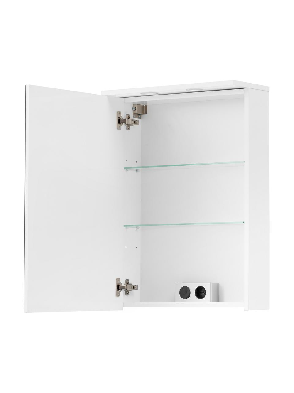 Armoire de toilette avec éclairage LED Susanna Westwing