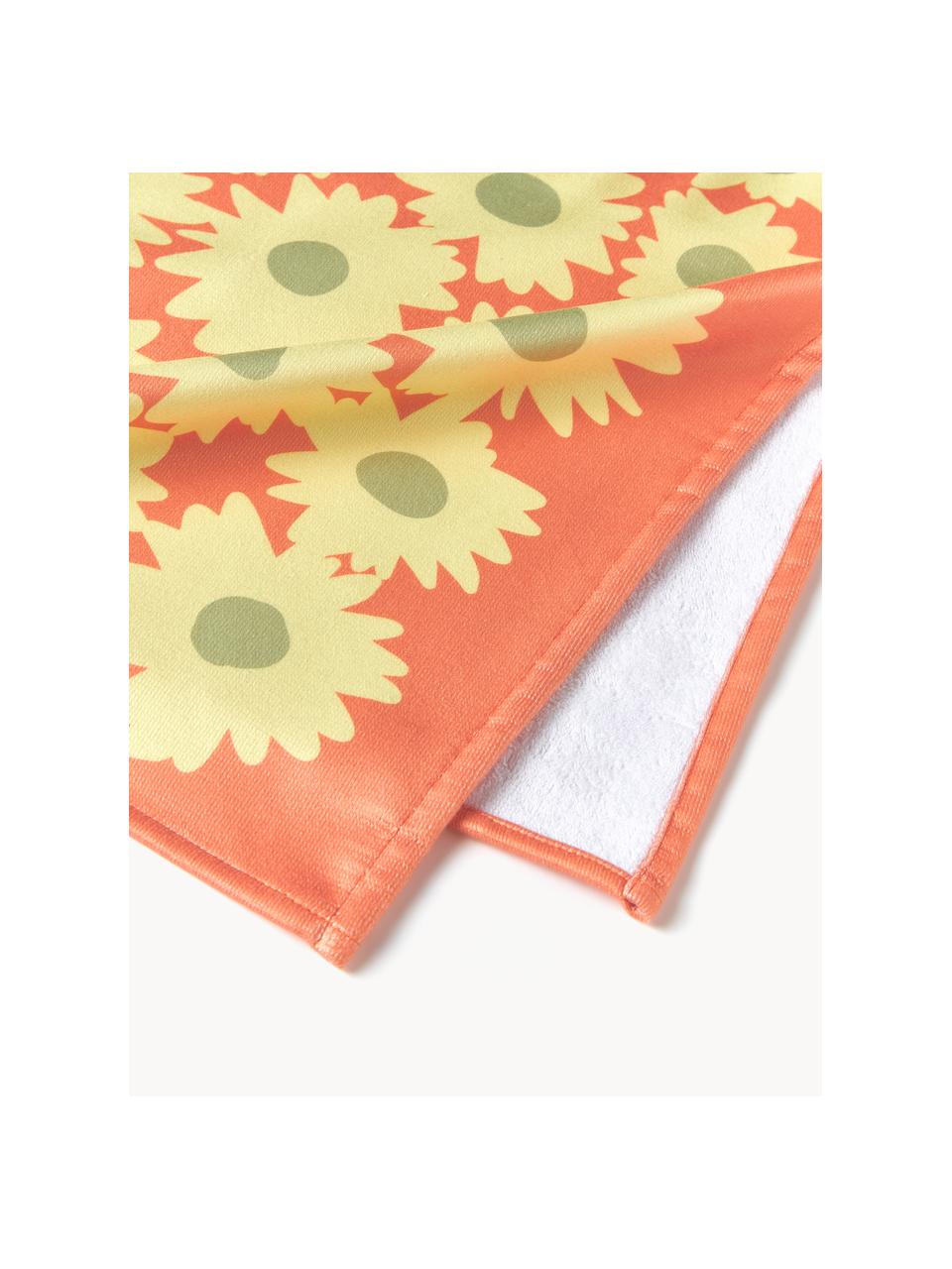 Serviette de plage Abina, 45 % coton, 55 % polyester

Le matériau est certifié STANDARD 100 OEKO-TEX®, 2212298, CENTEXBEL, Orange, jaune clair, larg. 75 x long. 160 cm