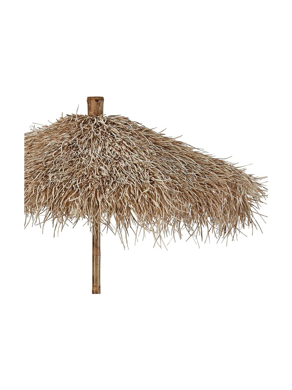 Parasol décoratif bambou Mandisa, Ø 150 cm, Bambou