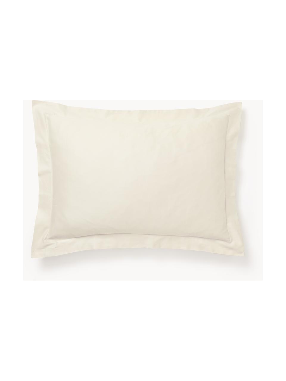 Funda de almohada de satén Premium, Beige claro, An 45 x L 110 cm