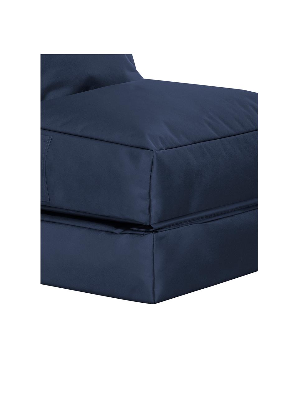Fotel ogrodowy z funkcją leżenia Pop Up, Tapicerka: 100% poliester Wewnątrz p, Jeansowy niebieski, S 70 x G 90 cm