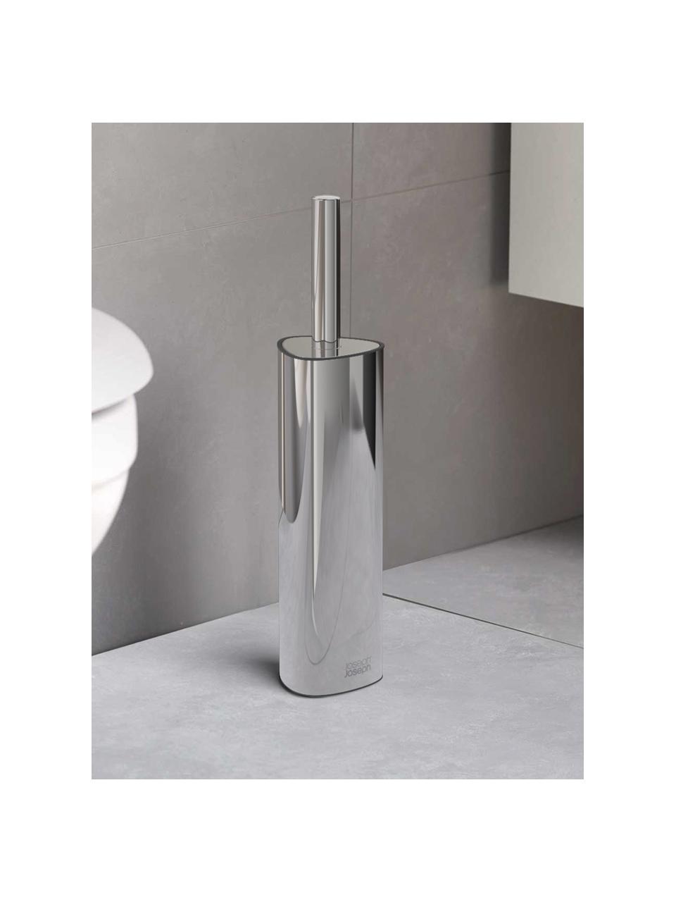 WC kartáč Flex, Stříbrná, Š 9 cm, V 44 cm