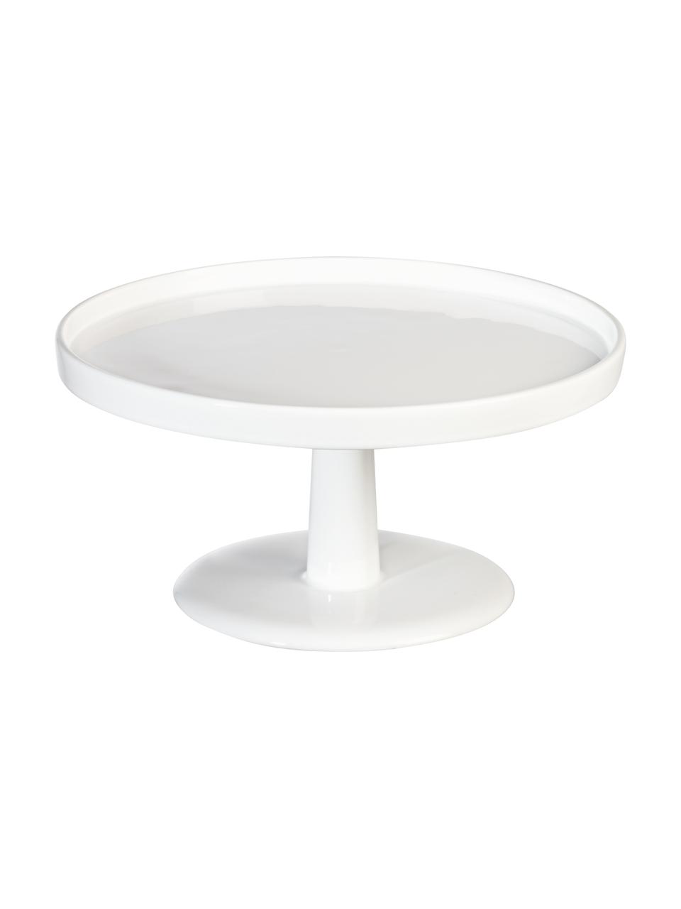 Plat à gâteau faïence Grande, Ø28cm, Blanc