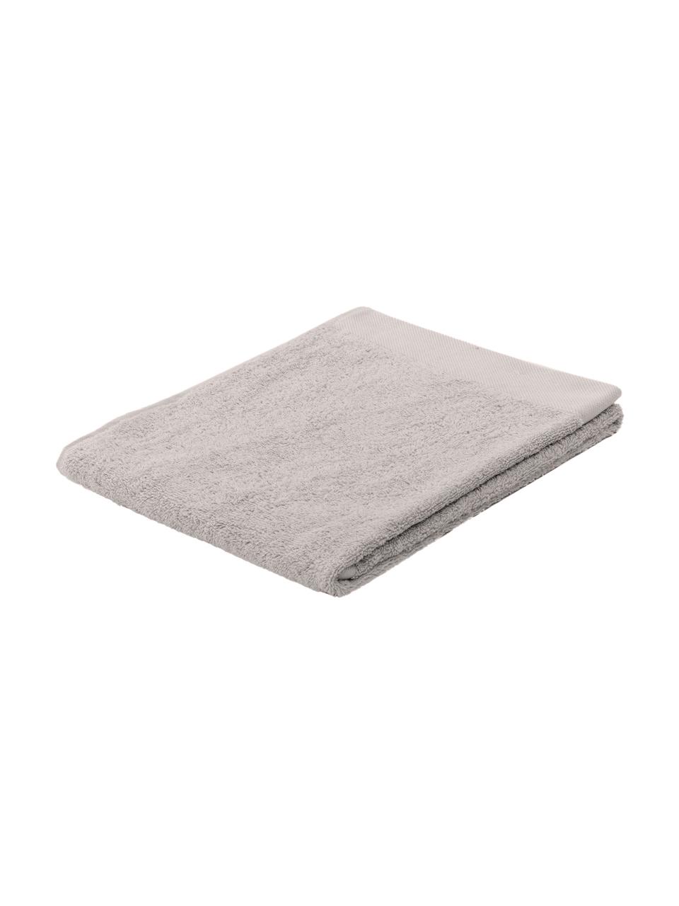 Serviette de toilette coton recyclé Blend, Gris clair