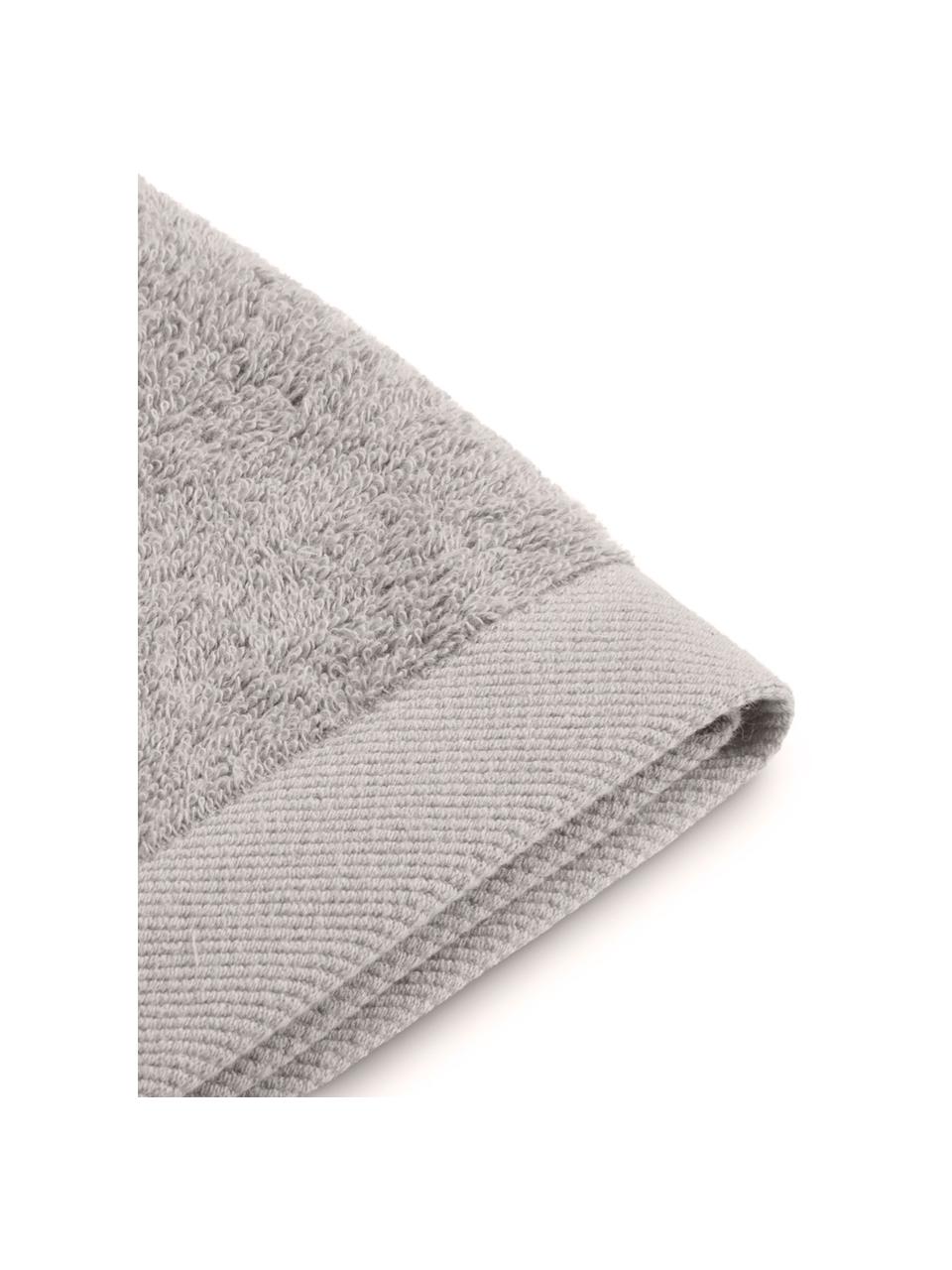 Serviette de toilette coton recyclé Blend, Gris clair