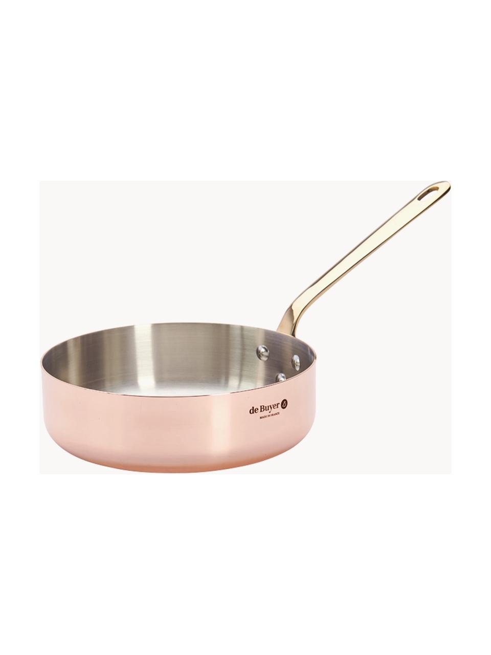 Patelnia sauté z miedzi Inocuivre, Miedź, Odcienie miedzi, Ø 20 x W 15 cm