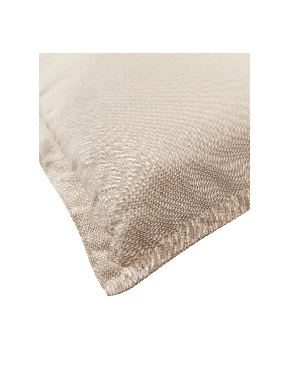 Effen bankkussen Panama, Bekleding: 50% katoen, 45% polyester, Roze, B 48 x L 120 cm