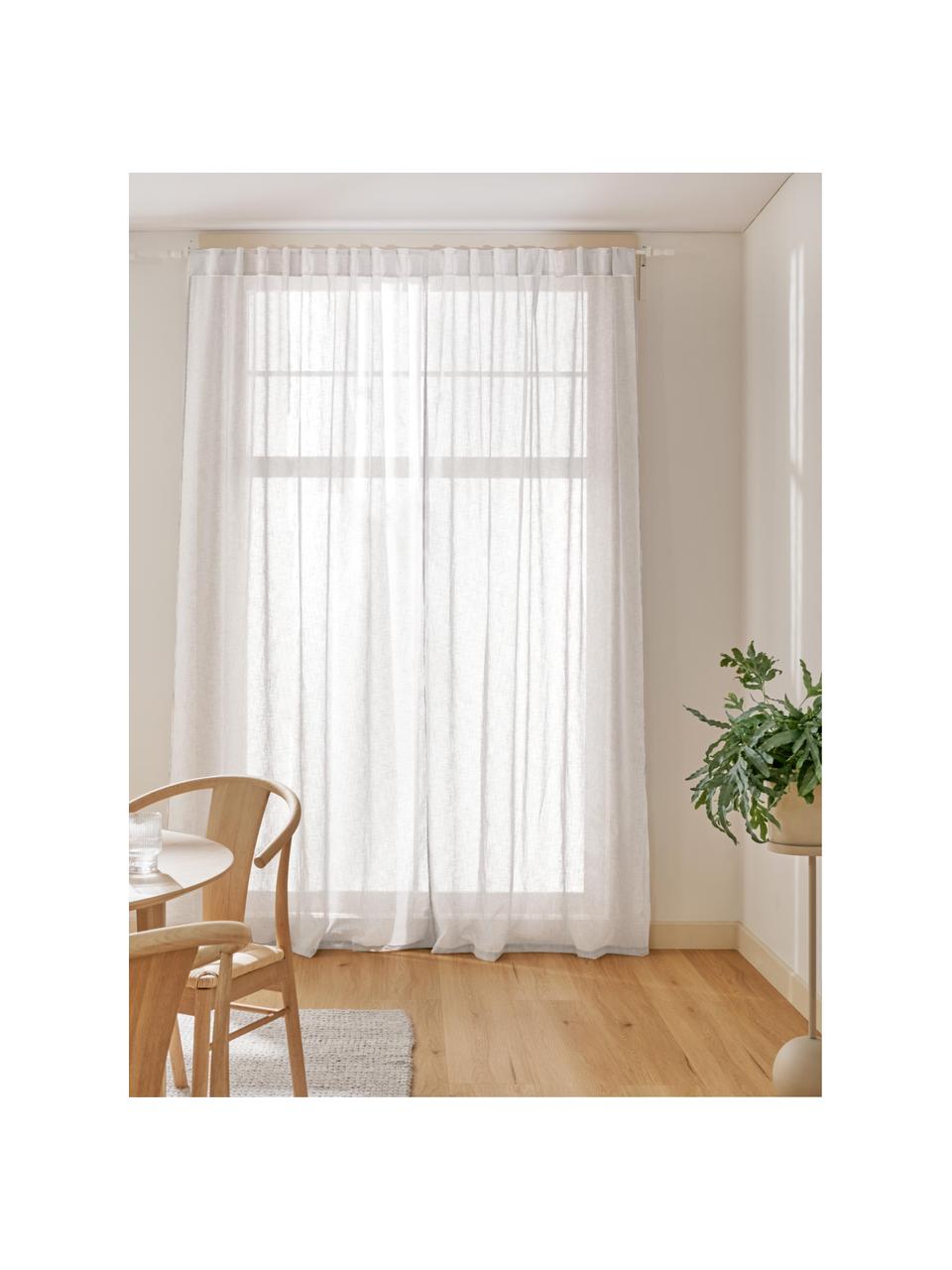 Cortinas semiopacas en tejido bouclé Bellamie, 2 uds