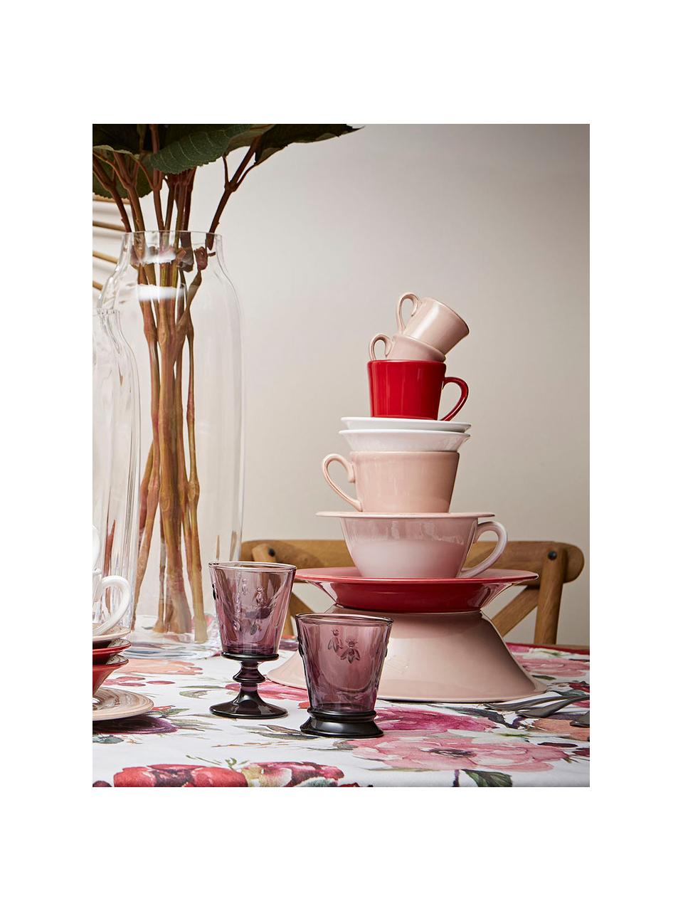 Tazzina caffè in terracotta rosa Constance 2 pz, Terracotta, Rosa, Ø 8 x Alt. 6 cm