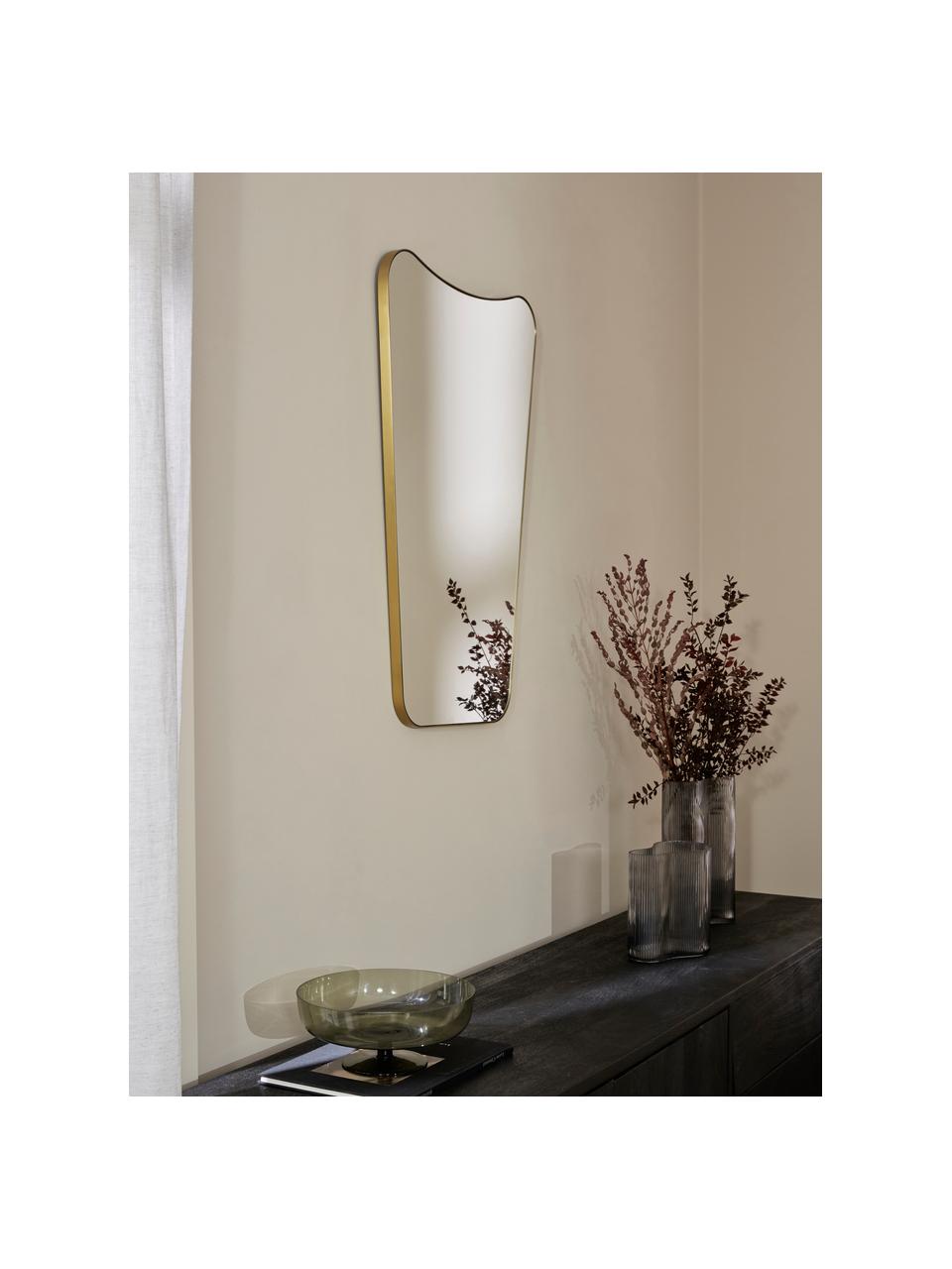 Miroir mural Goldie, Couleur dorée, larg. 50 x haut. 80 cm