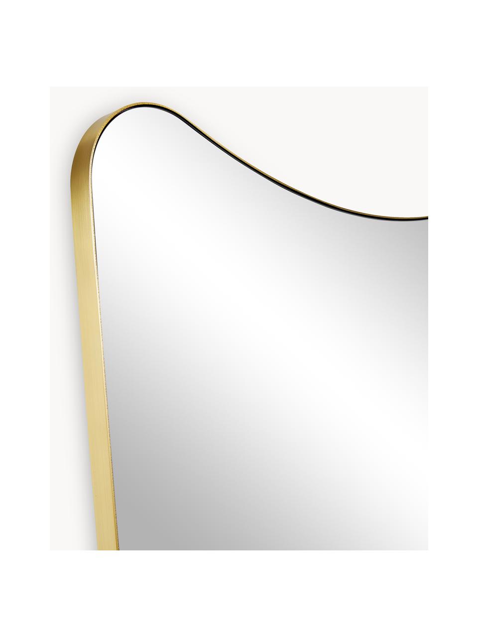 Miroir mural Goldie, Couleur dorée, larg. 50 x haut. 80 cm