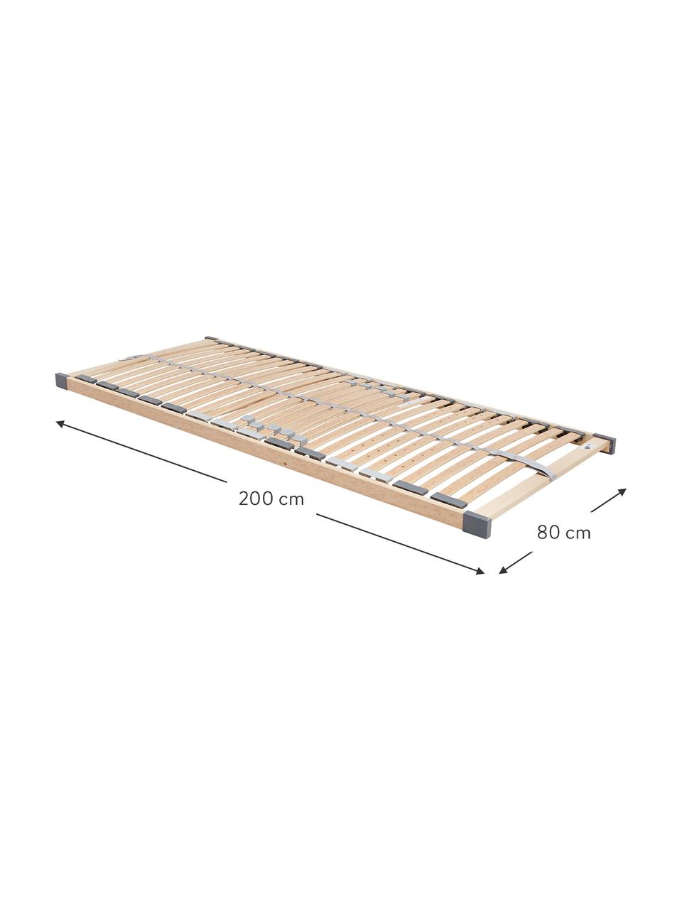 Lamelový rošt Comfort Plus, Světle hnědá, 140 cm, 200 cm