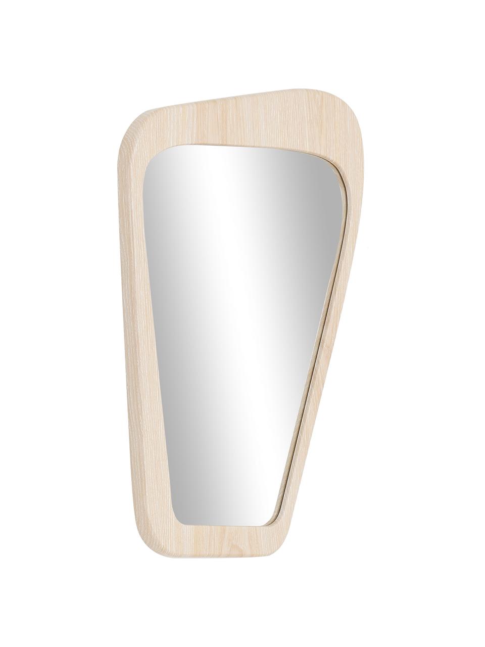 Nástěnné zrcadlo May, Světlé dřevo, Š 41 cm, V 55 cm