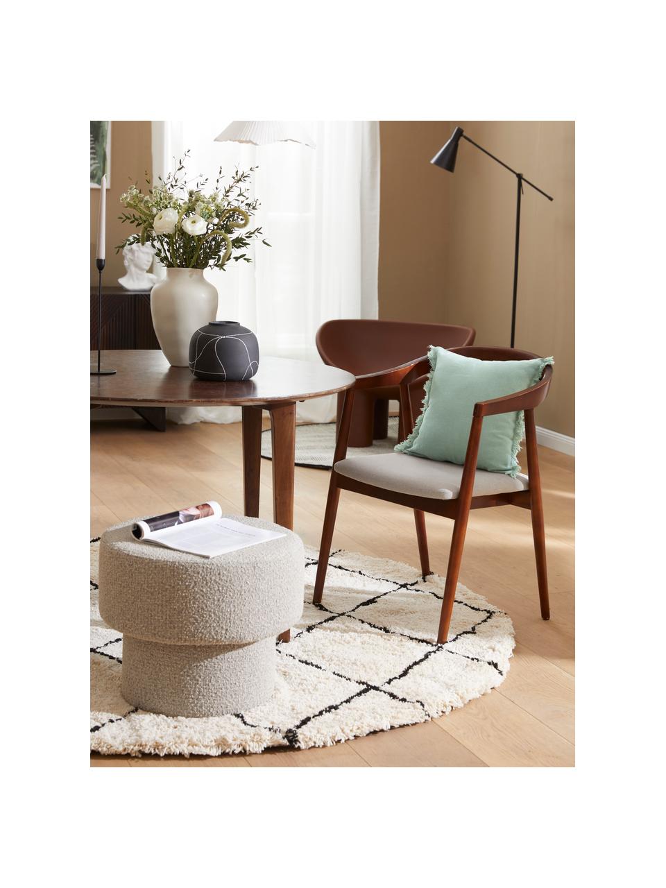 Housse de coussin pur lin avec franges Luana, 100 % pur lin

Le lin est naturellement doté d'un toucher plutôt rugueux et d'un aspect froissé
Sa résistance élevée au accrocs lui confère robustesse et longévité, Vert sauge, larg. 40 x long. 40 cm