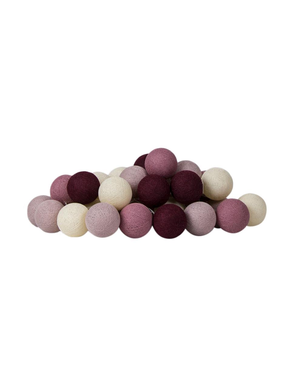 Guirlande lumineuse LED Colorain, Tons lilas, blanc