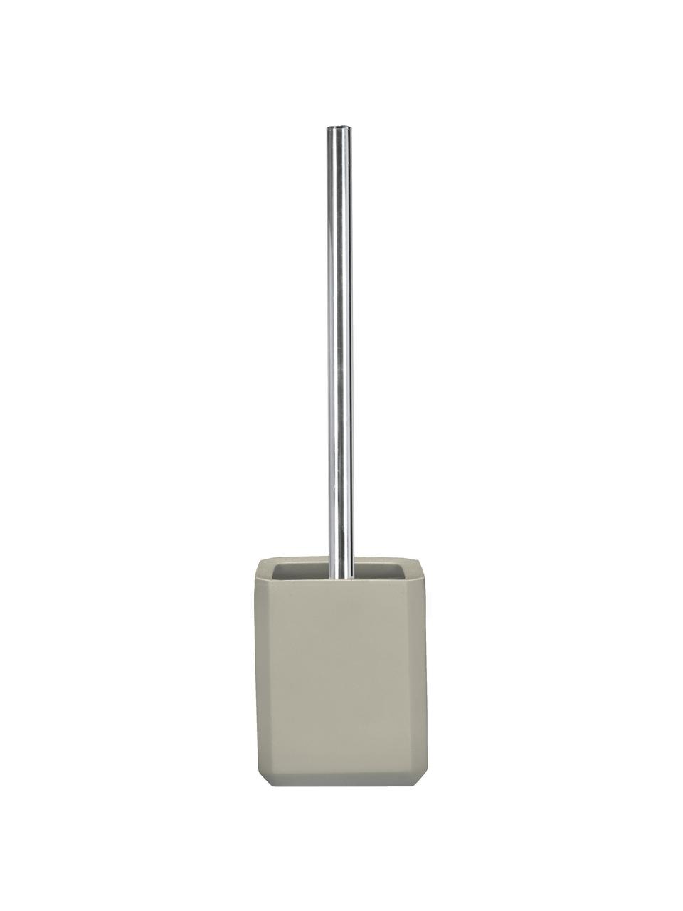 Brosse pour WC Loft, Gris, larg. 11 x haut. 36 cm