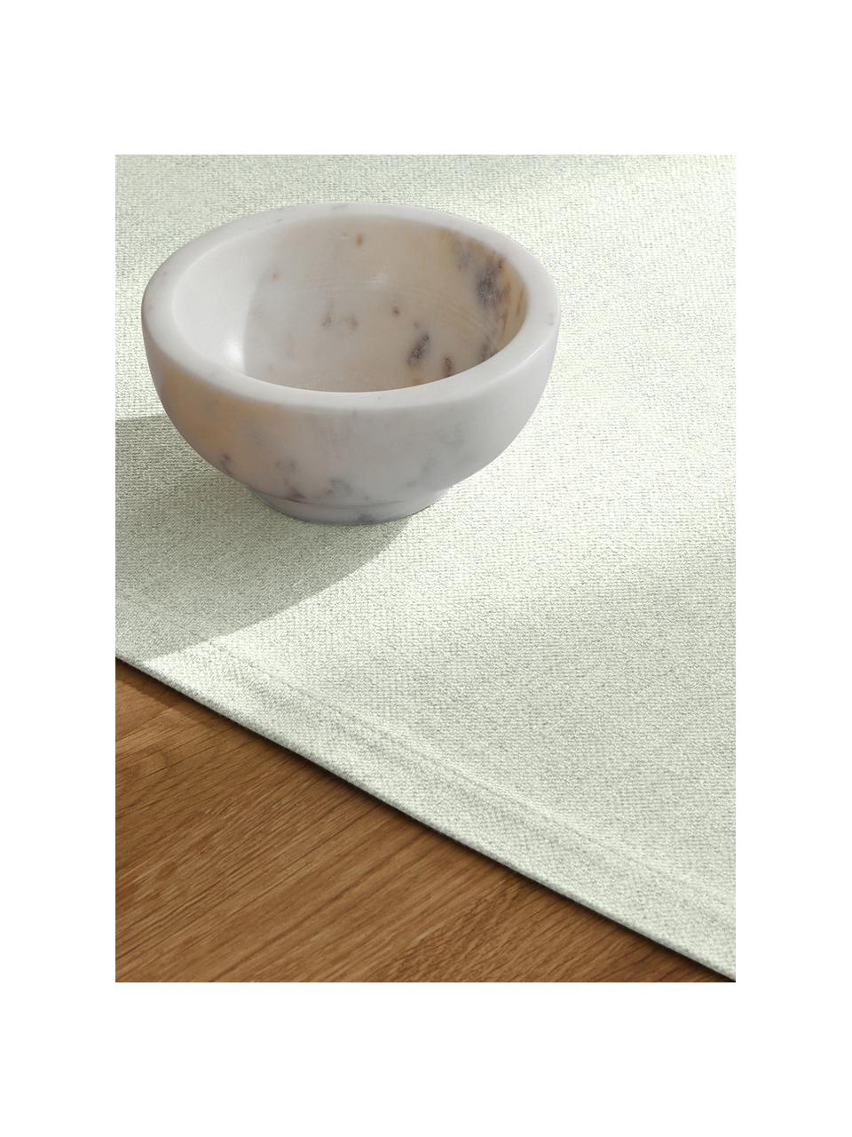 Tafelloper Riva, 55% katoen, 45% polyester

Het materiaal dat in dit product wordt gebruikt, is getest op schadelijke stoffen en gecertificeerd volgens STANDARD 100 door OEKO-TEX® 14.HIN.40536 HOHENSTEIN HTTI., Lichtgroen, B 40 x L 150 cm