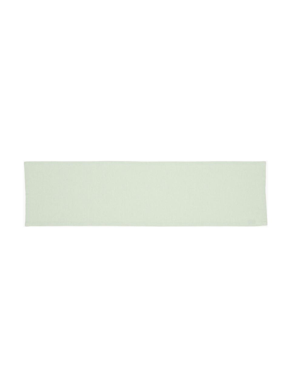 Chemin de table Riva, 55 % coton, 45 % polyester

Le matériau est certifié STANDARD 100 OEKO-TEX®, 14.HIN.40536, HOHENSTEIN HTTI, Vert sauge, larg. 40 x long. 150 cm