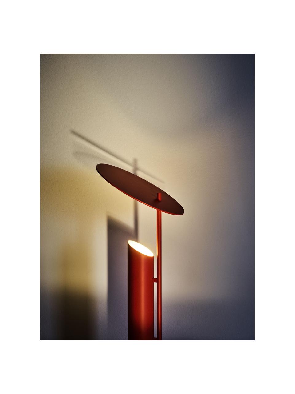 Velká stolní lampa Reflect, design Verner Panton, Červená, Ø 30 cm, V 60 cm