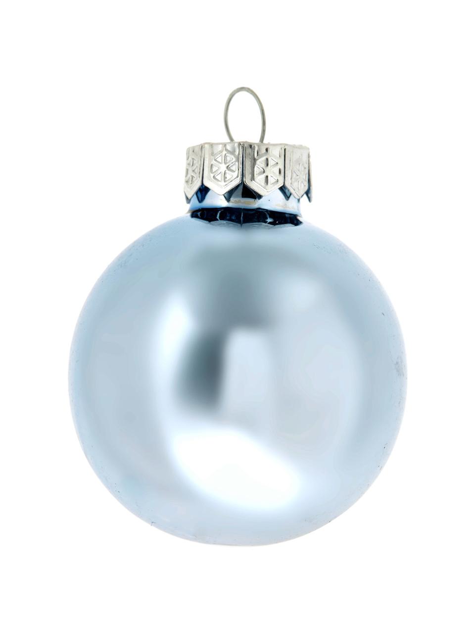 Boule de Noël Evergreen Ø 6 cm, 10 élém., Bleu de glace
