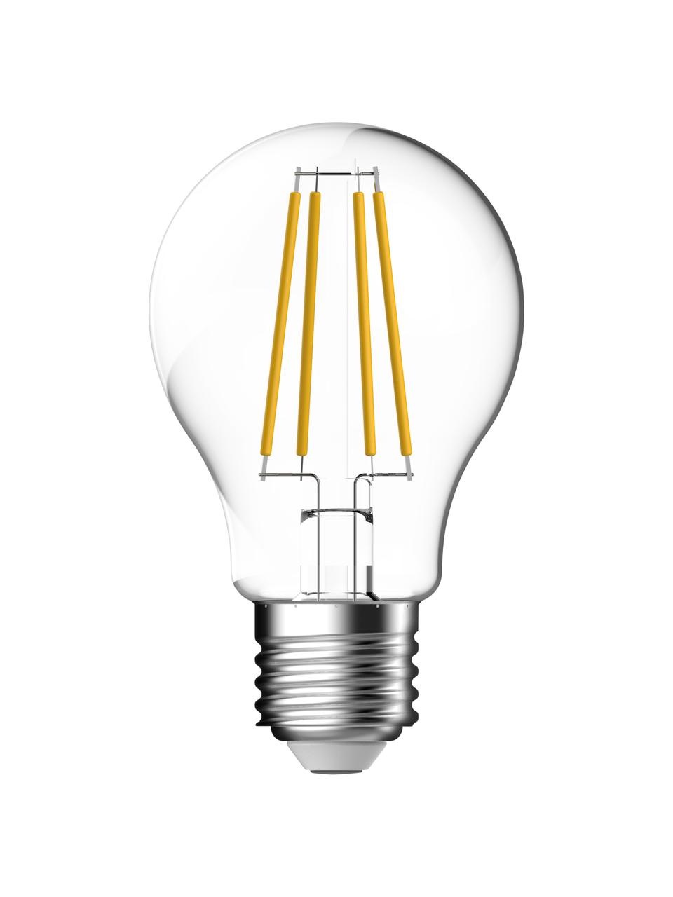 Žárovka E27, stmívatelná, teplá bílá, 1 ks, Transparentní, Ø 6 cm, V 10 cm, 1 ks