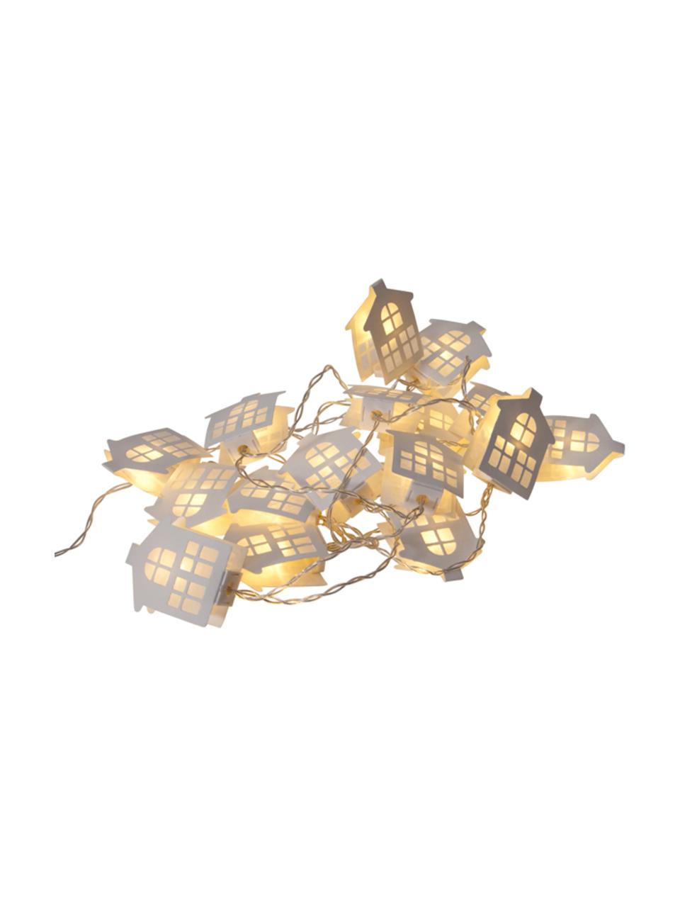 Guirnalda de luces LED Home, 225 cm, Cable: plástico, Blanco, L 225 cm
