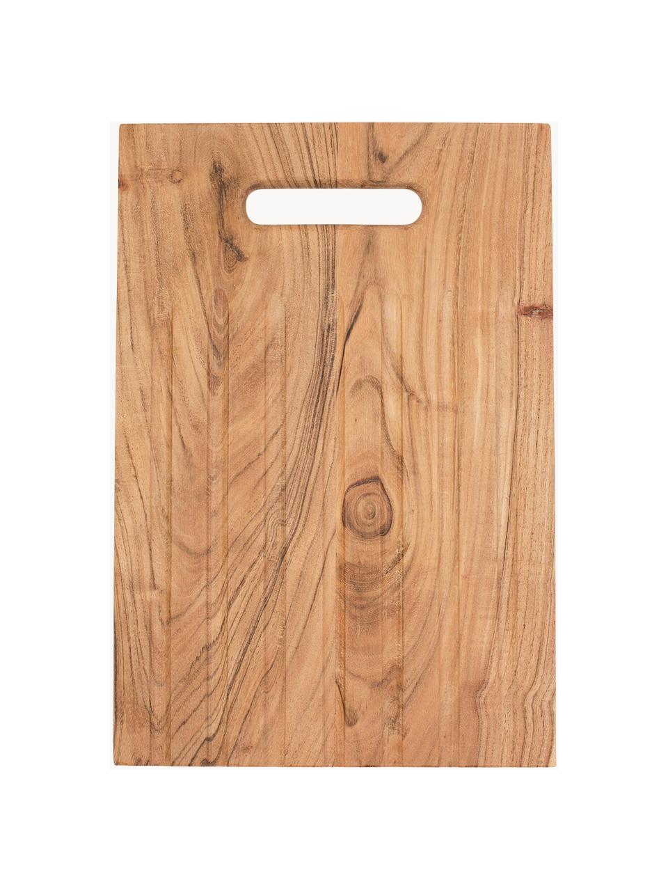Tabla de cortar de madera de acacia Bert, Madera de acacia, Madera clara, L 38 x An 25 cm
