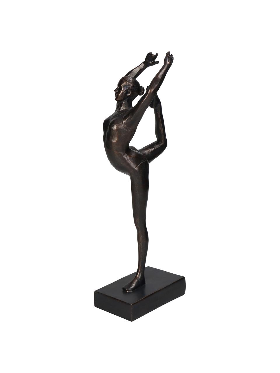 Dekoracja Gym, Poliresing, Czarny, S 11 x W 30 cm