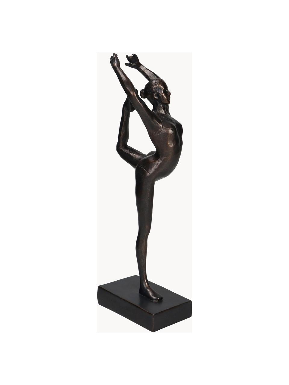 Figura decorativa Gym, Poliresina, Negro, An 11 x Al 30 cm