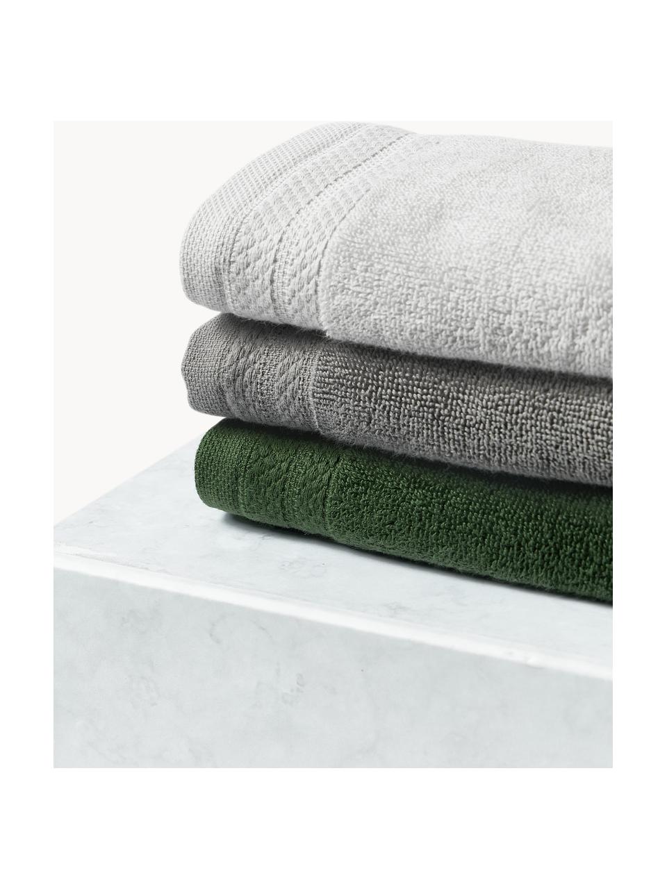 Ręcznik z bawełny organicznej Premium, różne rozmiary, Ciemny szary, Ręcznik do rąk, S 50 x D 100 cm, 2 szt.