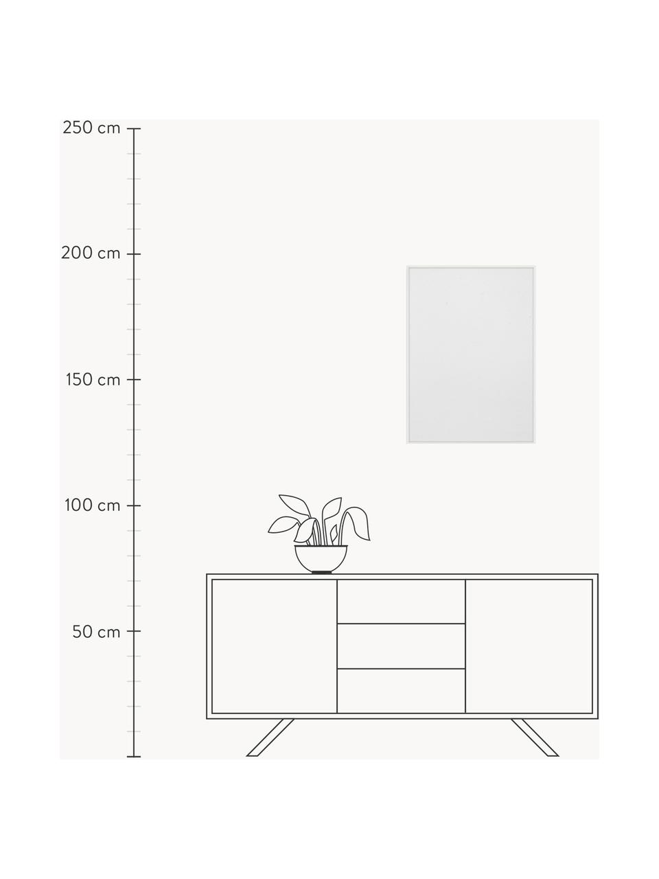 Bilderrahmen Frame aus Eichenholz, in verschiedenen Größen, Rahmen: Eichenholz, Weiß, B 30 x H 40 cm