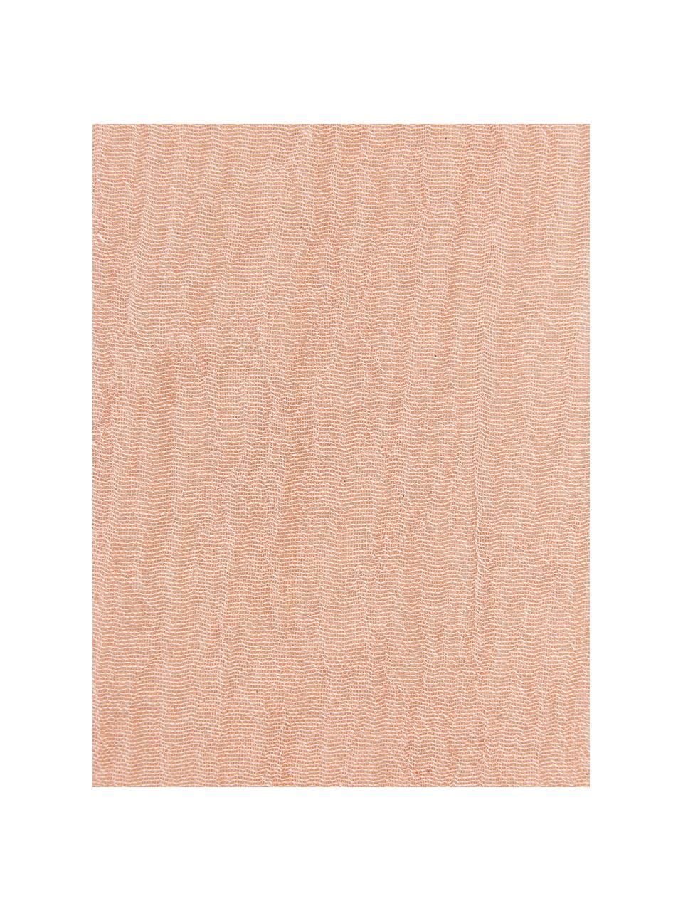 Tovagliolo di stoffa rosa Layer 4 pz, 100% cotone, Rosa, bianco crema, Larg. 45 x Lung. 45 cm