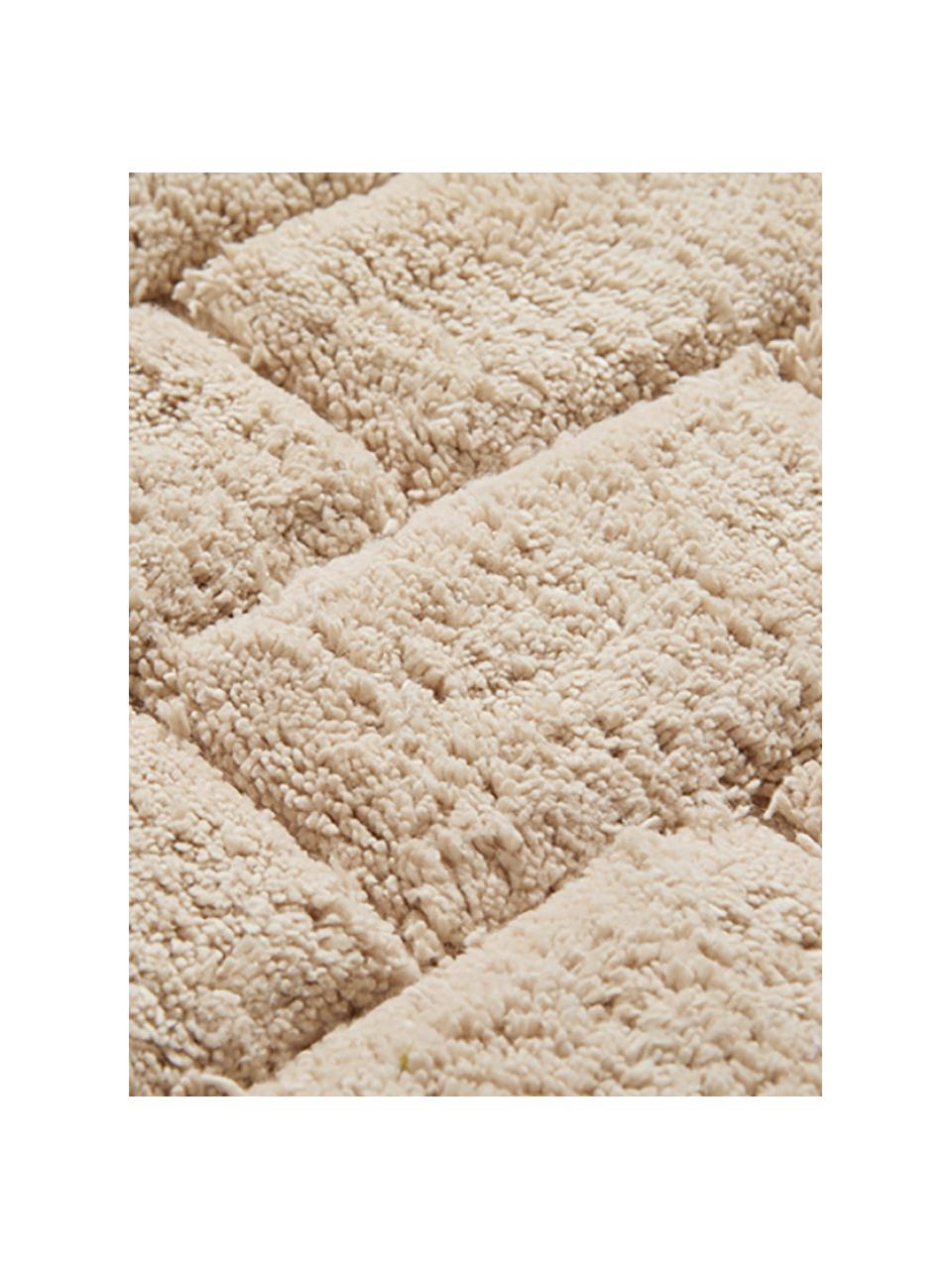 Fluffy badmat Metro, 100% katoen
Zware kwaliteit, 1900 g/m², Beige, B 60 x L 90 cm