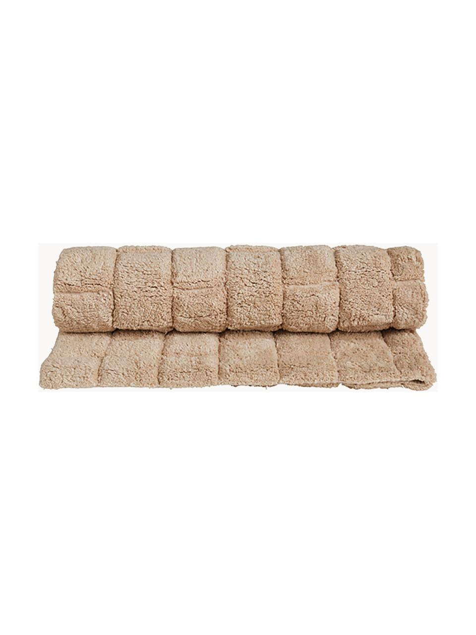 Tapis de bain moelleux Metro, 100 % coton bio
Qualité supérieure 1900 g/m², Beige, larg. 60 x long. 90 cm