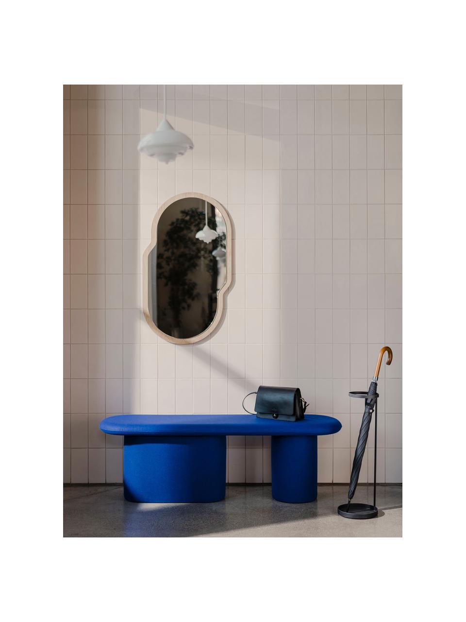 Čalouněná lavice Rull, Královská modrá, Š 130 cm, H 36 cm