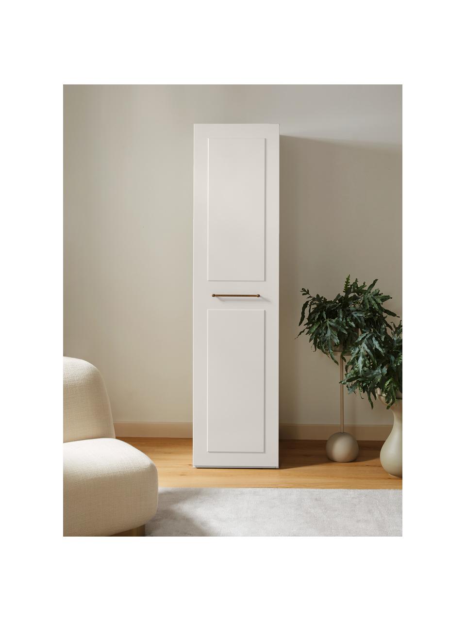 Armoire modulaire à portes battantes Charlotte, larg. 50 cm, plusieurs variantes, Beige, Basic Interior, larg. 50 x haut. 200 cm