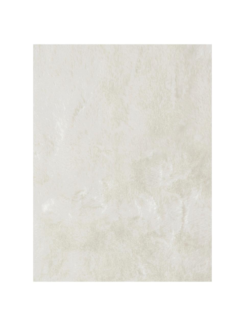 Flauschiger Hochflor-Teppich Superior aus Kunstfell, Flor: 95% Acryl, 5% Polyester, Weiss, B 180 x L 280 cm (Grösse M)