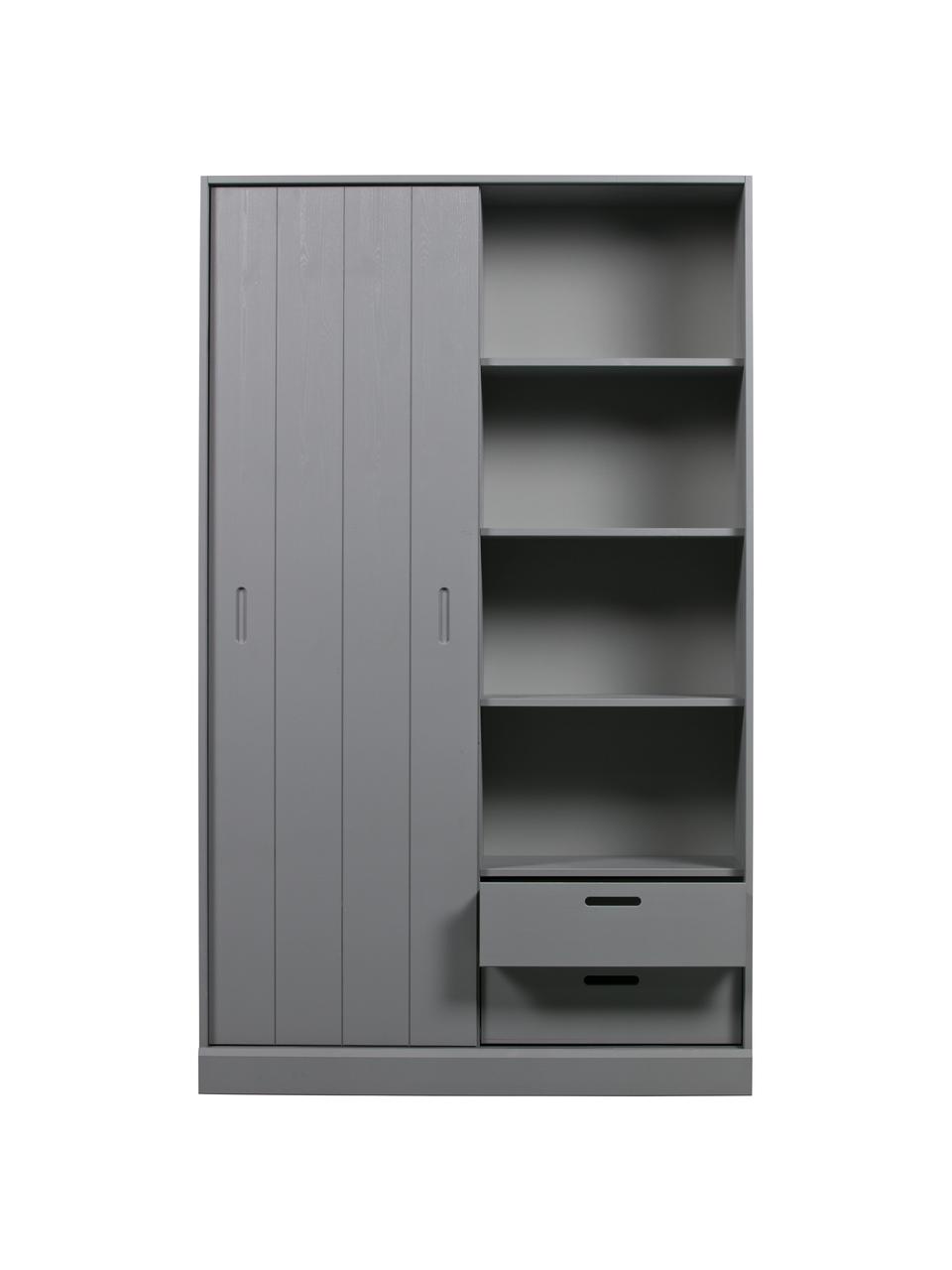 Armoire porte coulissante Move, Gris