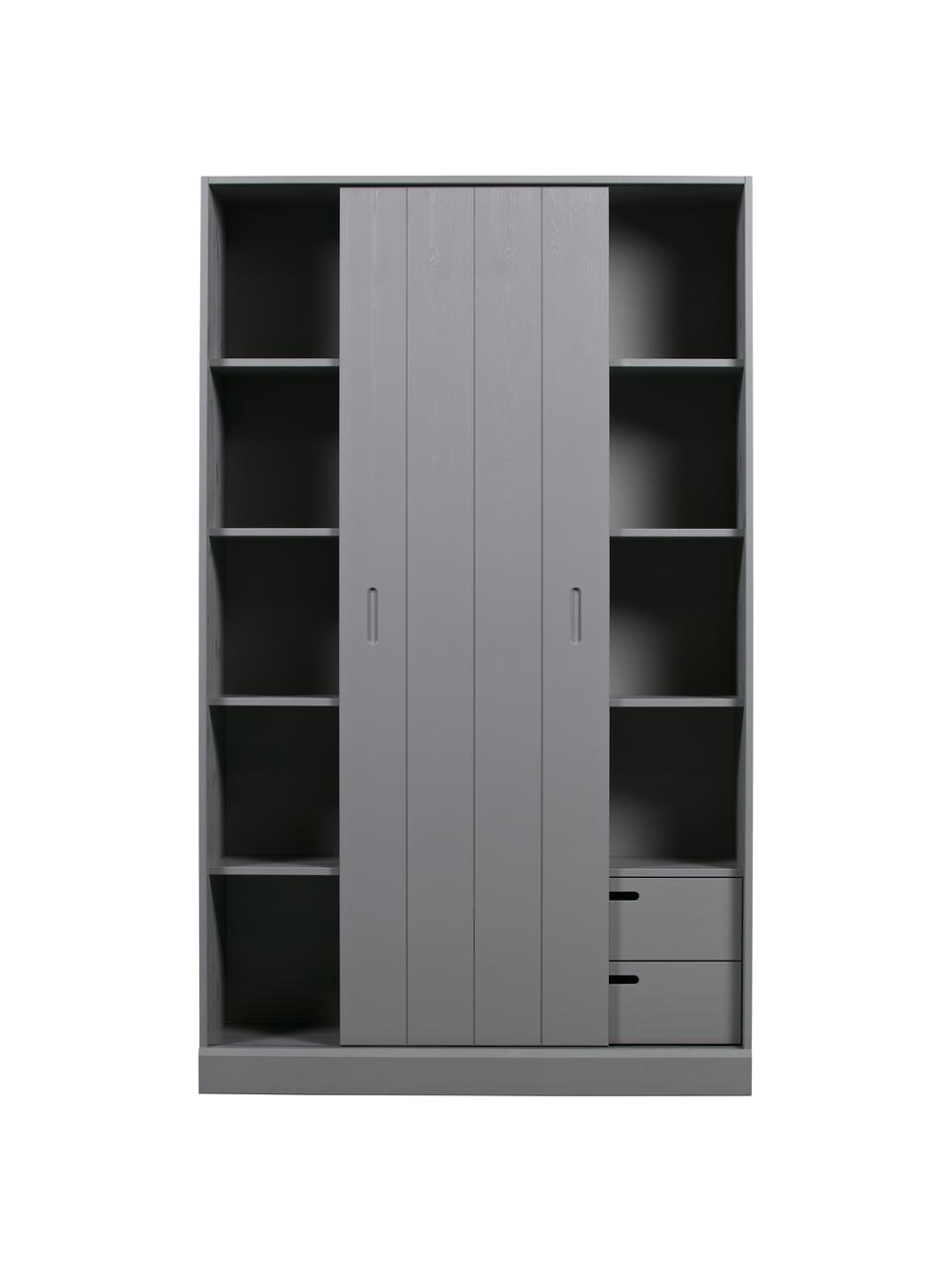 Armoire porte coulissante Move, Gris