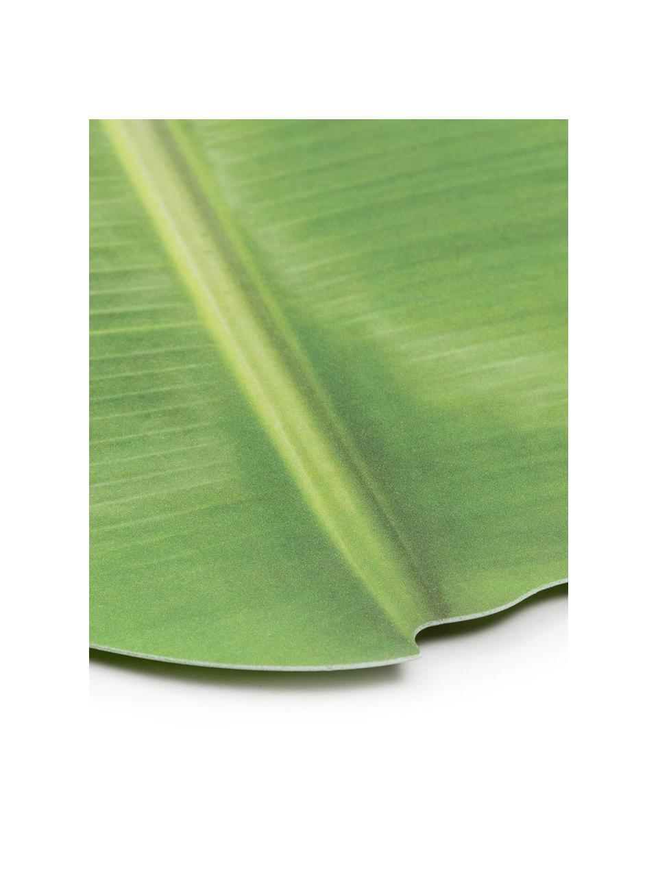 Prostírání Banano, 6 ks, Umělá hmota, Zelená, Š 30 cm, D 47 cm