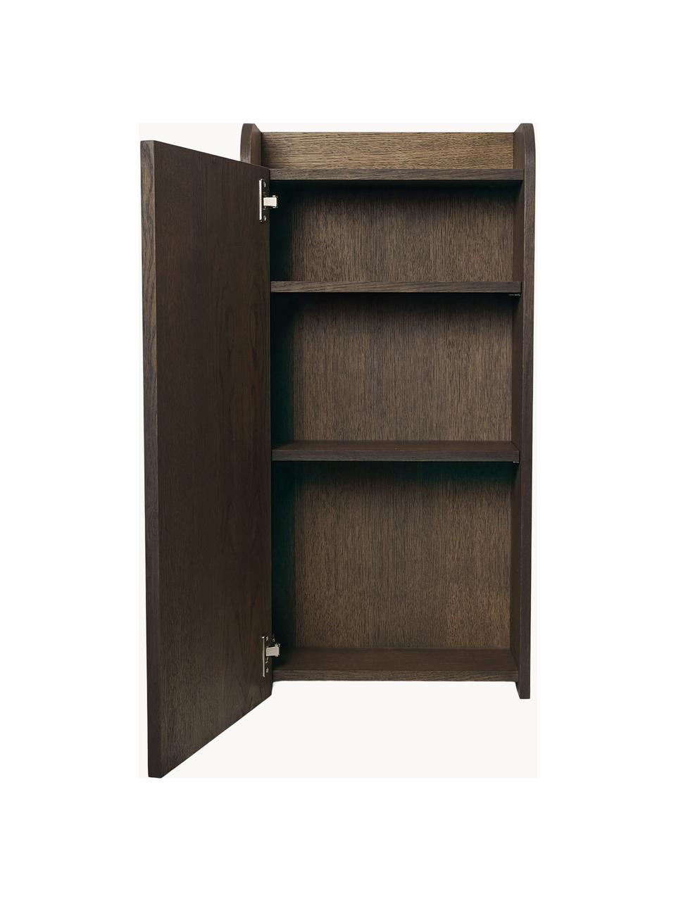 Étagère murale en bois Sill, Placage en bois de chêne, MDF laqué 

Ce produit est fabriqué à partir de bois certifié FSC® issu d'une exploitation durable, Bois de chêne foncé, larg. 43 x haut. 85 cm