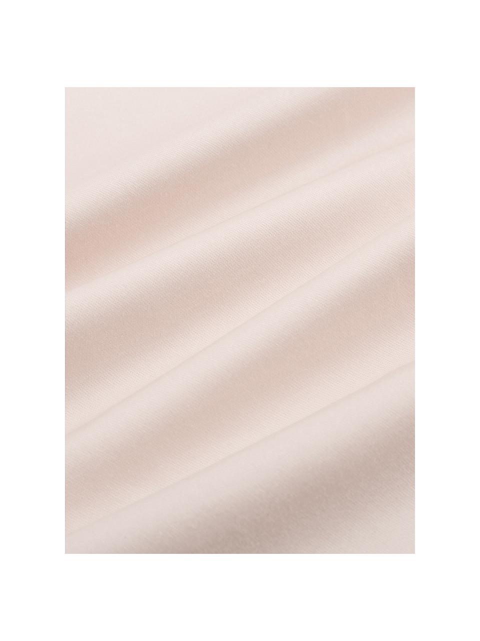 Baumwollsatin-Kissenbezug Premium in Rosa mit Stehsaum, 65 x 100 cm, Webart: Satin, leicht glänzend Fa, Rosa, B 65 x L 100 cm