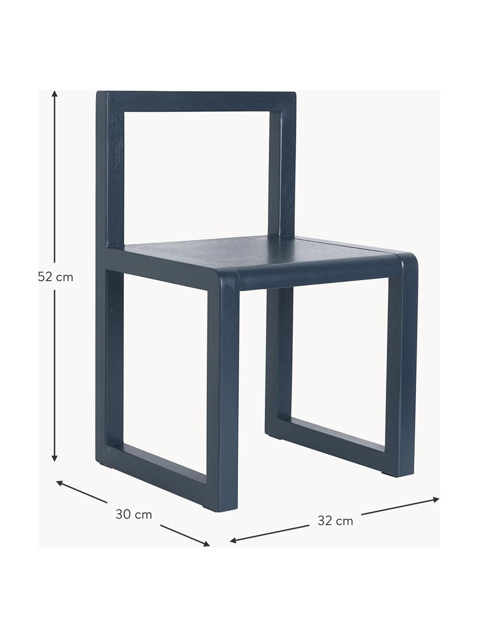 Chaise en bois pour enfant Little Architect, Bois de frêne, placage en frêne, MDF

Ce produit est fabriqué à partir de bois certifié FSC® issu d'une exploitation durable, Gris-bleu, larg. 32 x prof. 30 cm