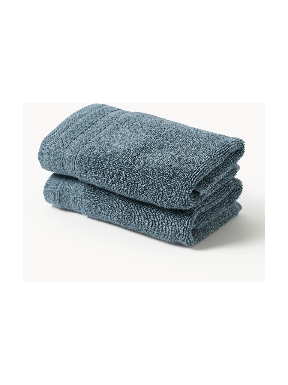 Ręcznik z bawełny organicznej Premium, różne rozmiary, Petrol, Ręcznik, S 50 x D 100 cm, 2 szt.