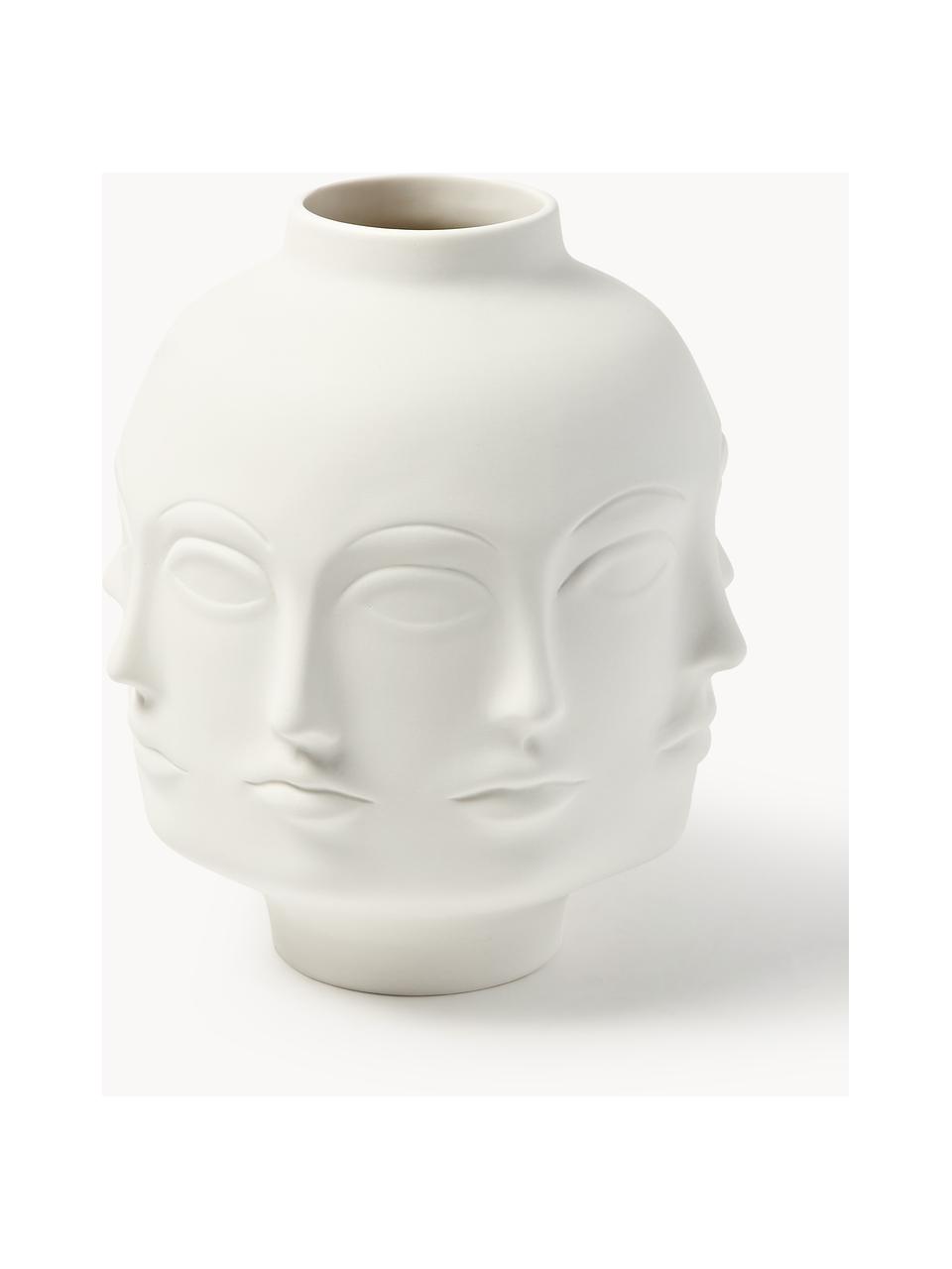 Wazon z porcelany Dora Maar, W 36 cm, Porcelana, Biały, Ø 28 x 36 cm