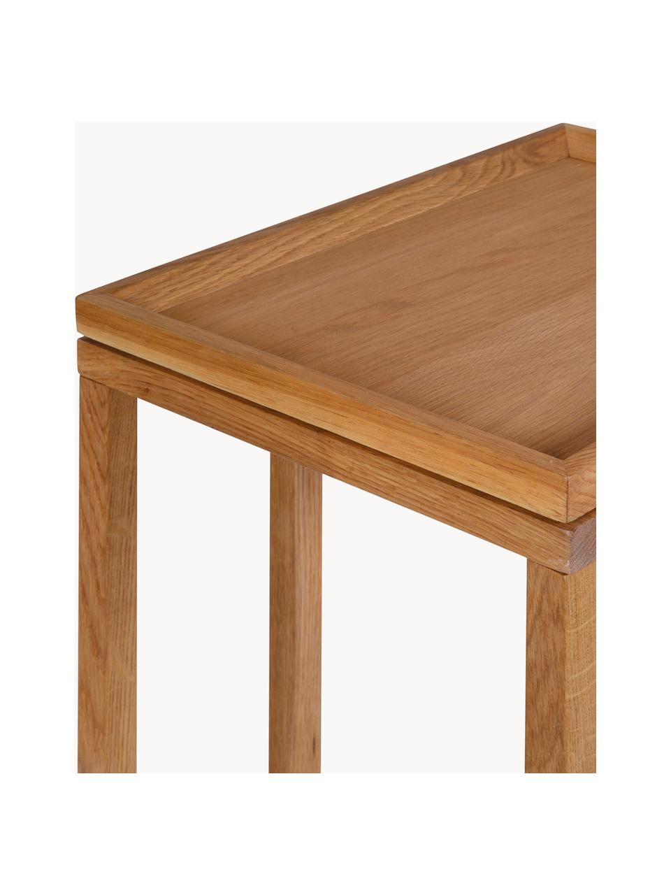 Table d'appoint en bois Volcano, Bois, Bois, larg. 45 x haut. 70 cm